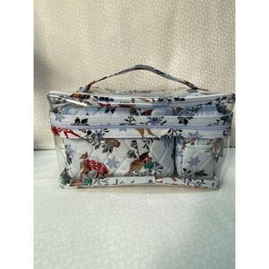 Vera Bradley 3 Pc Cosmetic Set - Merry Mischief Snow Days